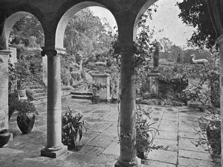 Ornament iford manor loggia p