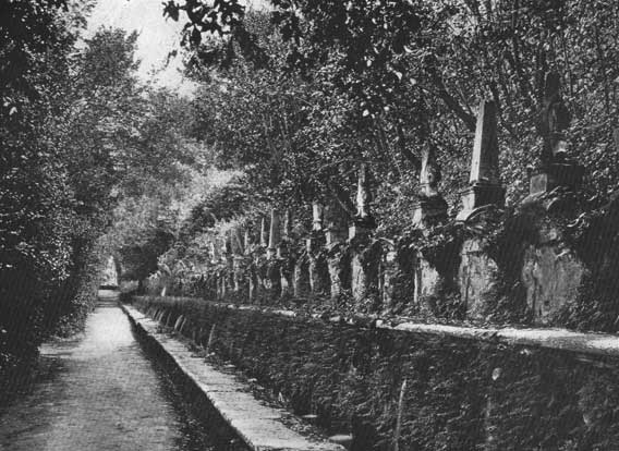 Ornament long rill fountain l