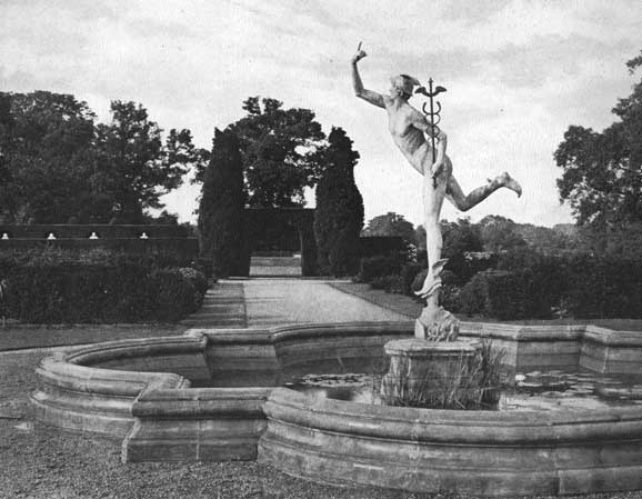 Ornament madresfield mercury fountain l
