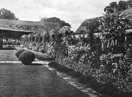 Ornament paths and flower borders p