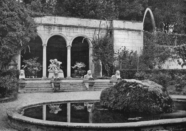 Ornament villa borghese loggia l