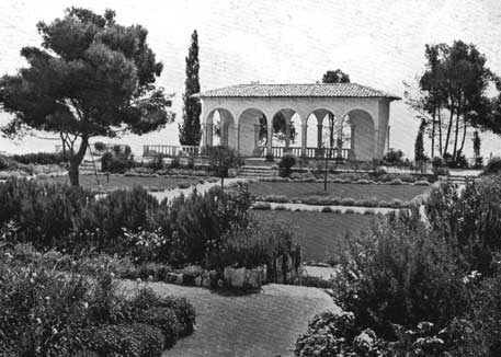 Ornament villa rosemary garden pavilion p
