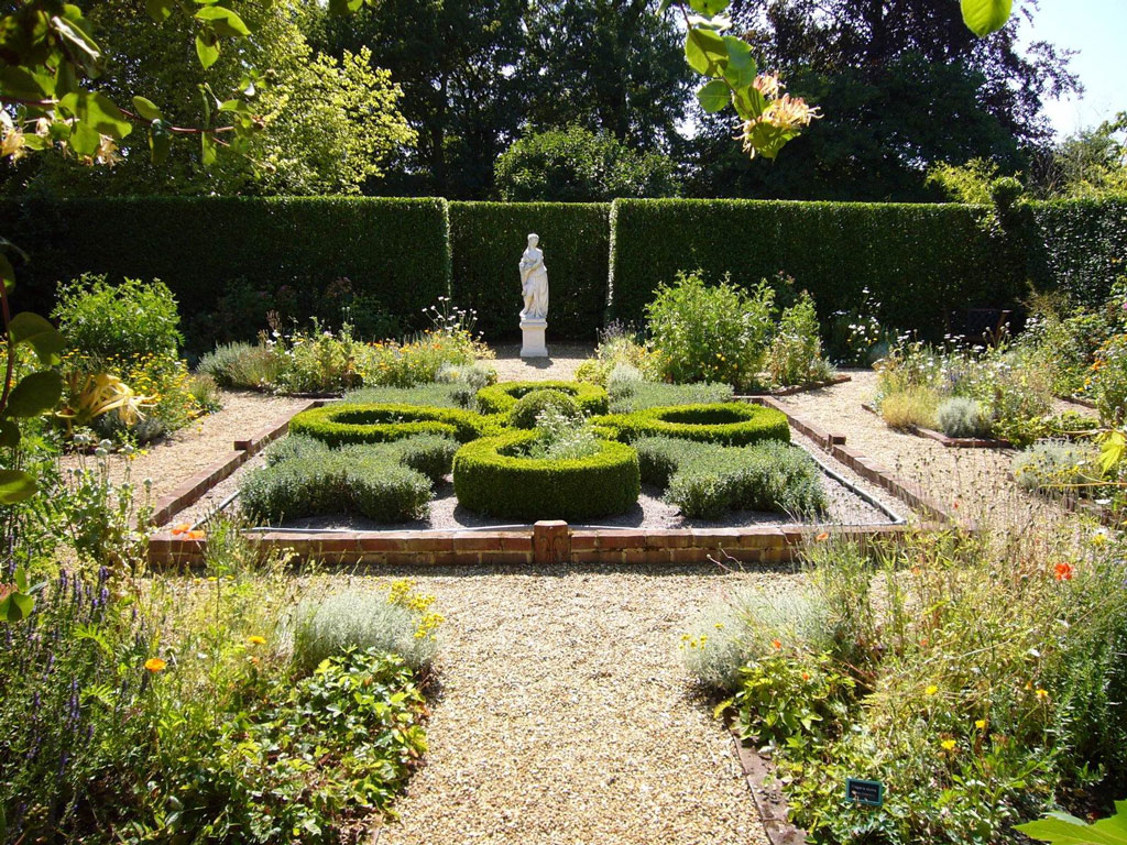 Knot Garden, Otley Hall Garden