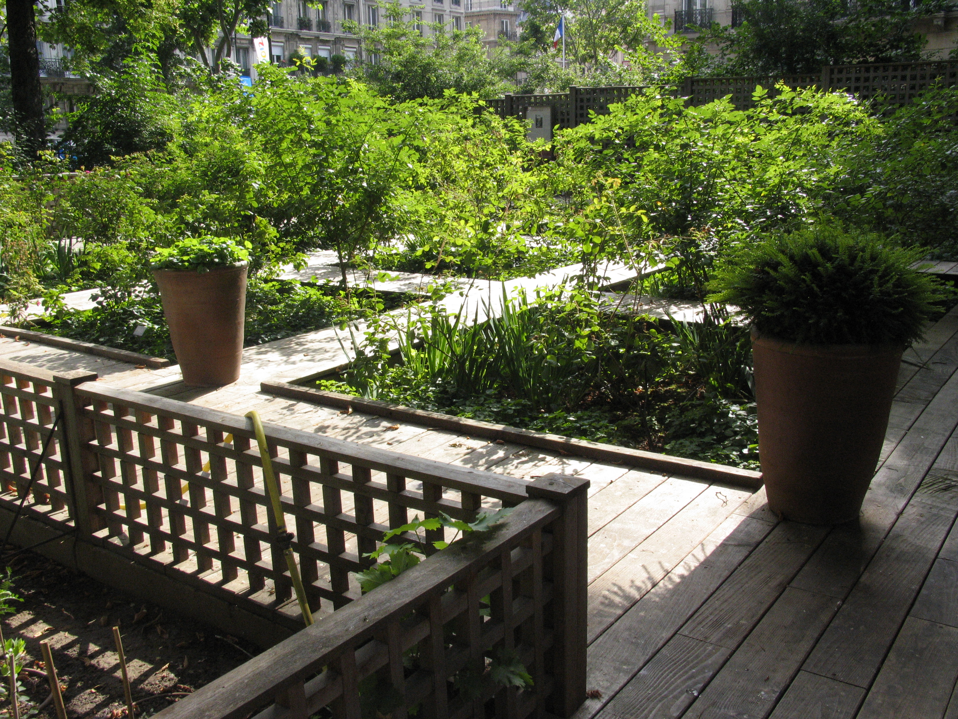 Paris Medieval Museum Garden Gardenvisit.com