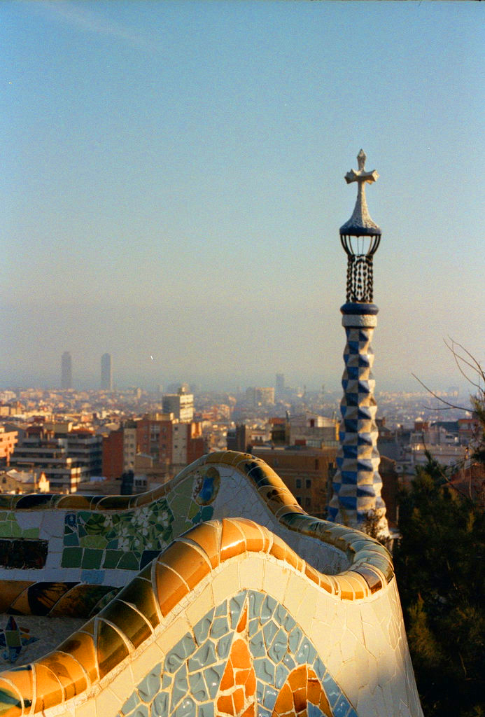 Parque Guell Barcelona Cesar Aponte