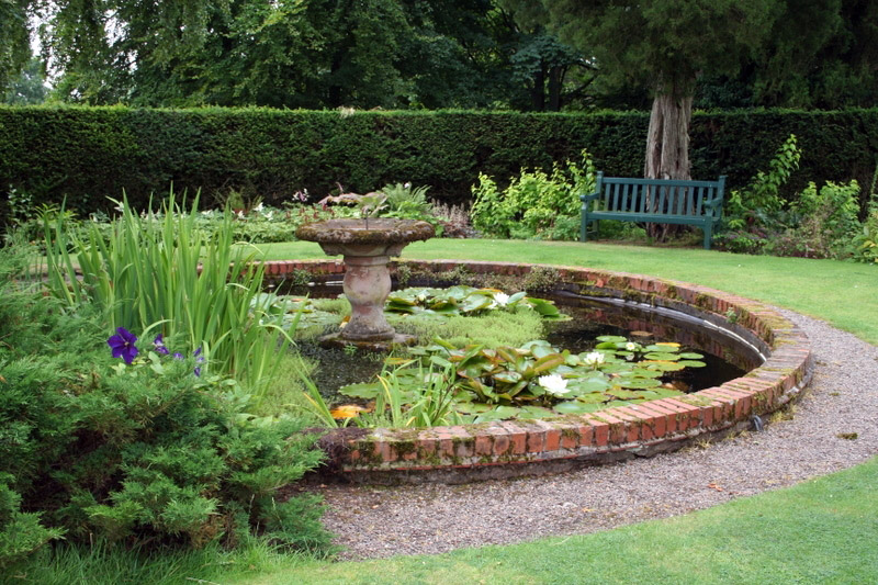 Pond, Paxton House Garden