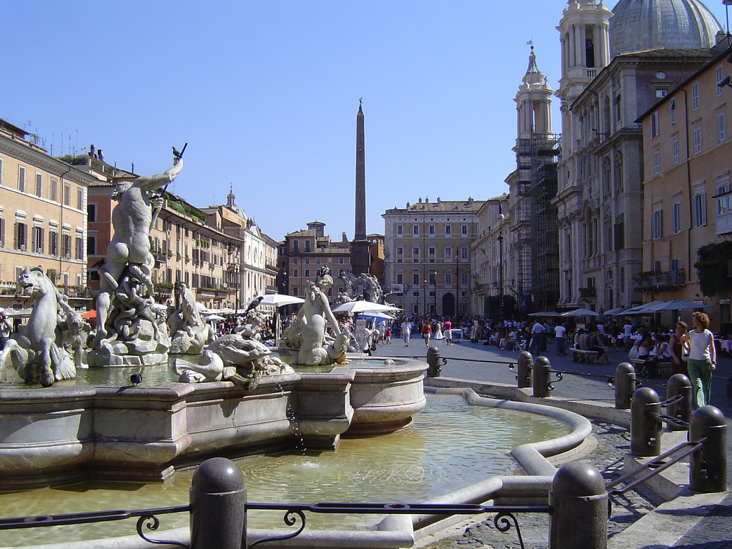 Piazza Navona Sergio Calleja