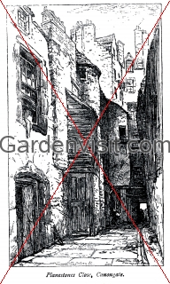 Planestones Close Canongate