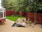 Garden designed by Peter Davis, Plots and Plants