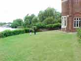 Riverside villa view