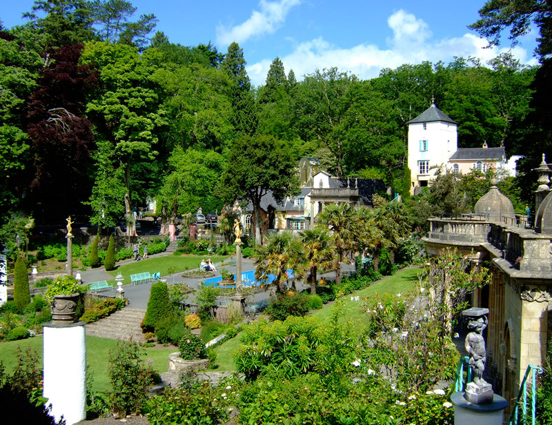 Portmeirion Gardens, Wales