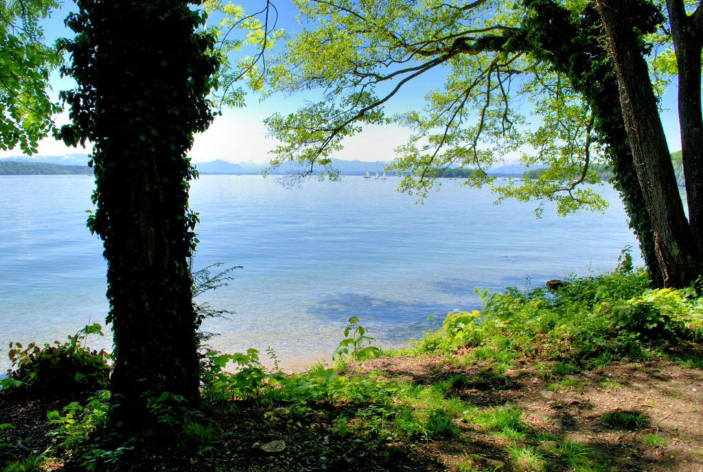 Lake Starnberg, Possenhofen Schlosspark