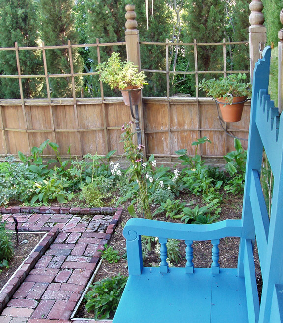 Bench, Rancho Los Alamitos Garden