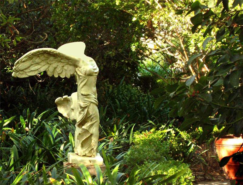 Statue, Rancho Los Alamitos Garden
