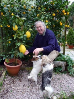 Ray Hubbard with Citrus medica