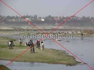 Red Fort and River Jumna Agra