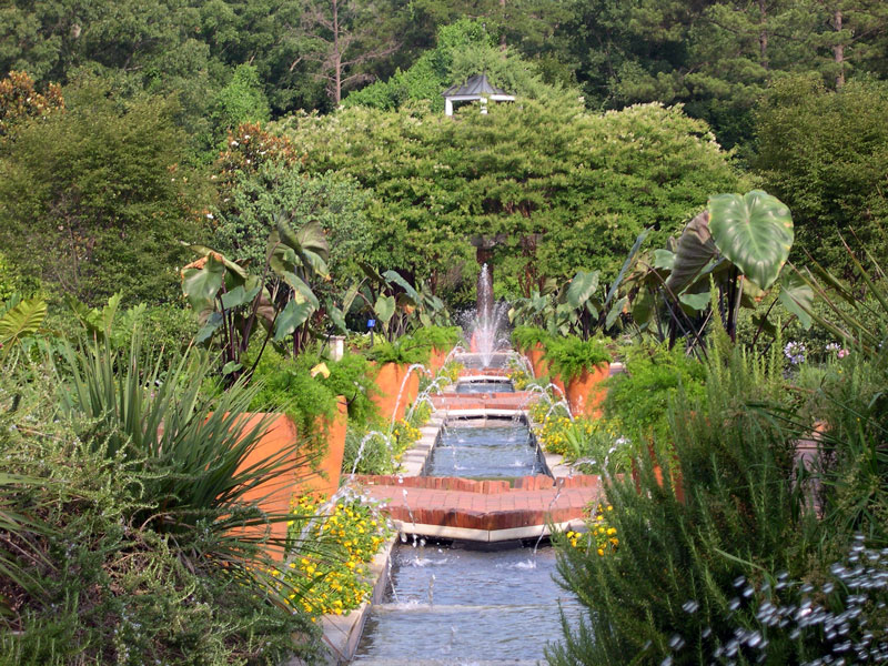 Fountains, Riverbanks Garden