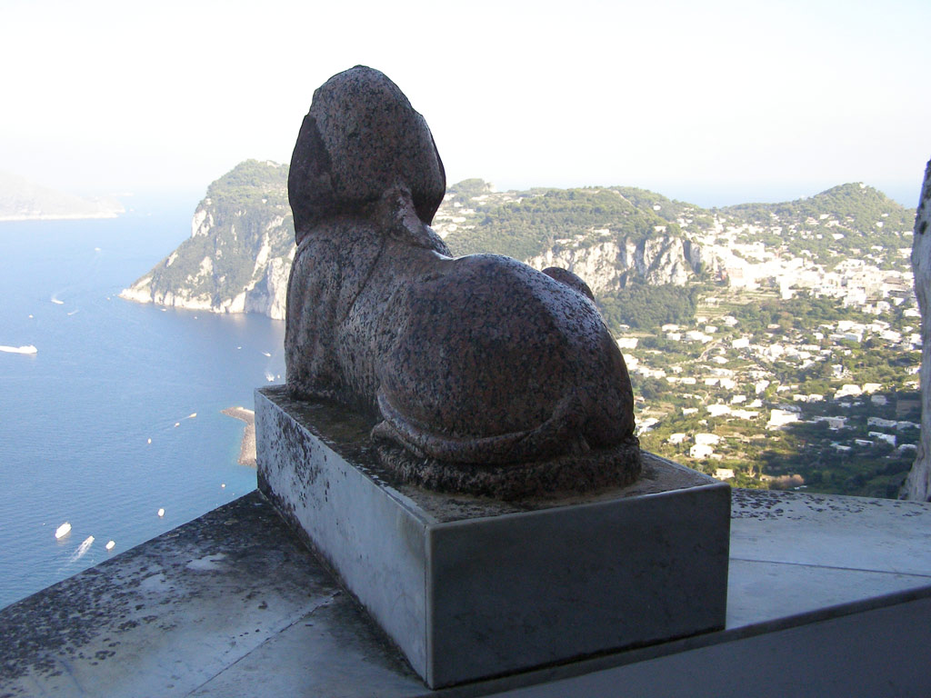 Sphinx, Villa San Michele