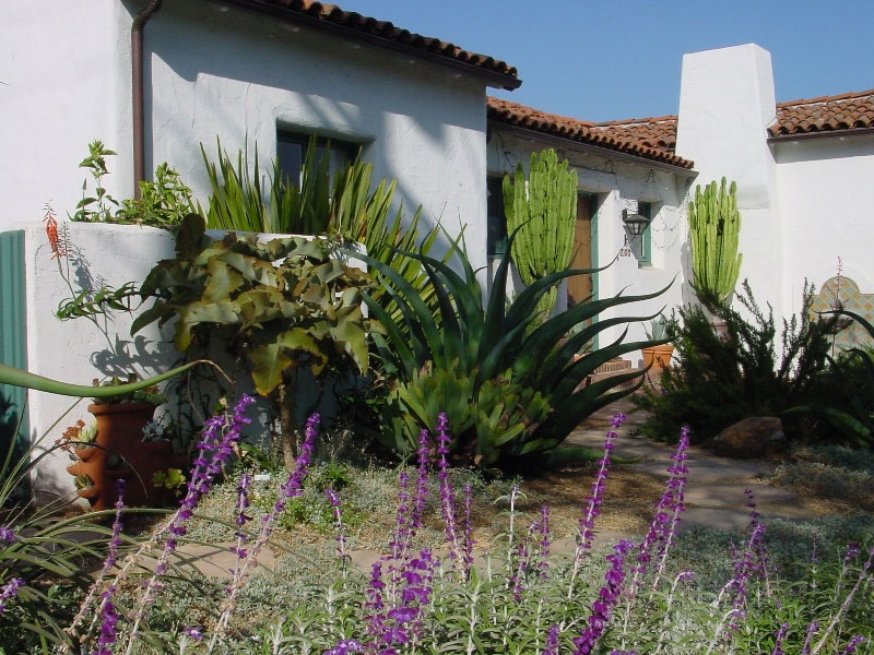 Santa Barbara Mission Garden, California