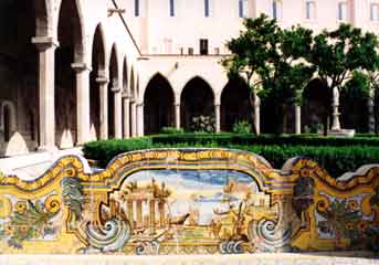 Santa chiara cloister