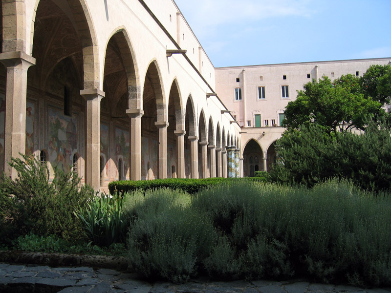 Santa Chiara Cloister, Campania