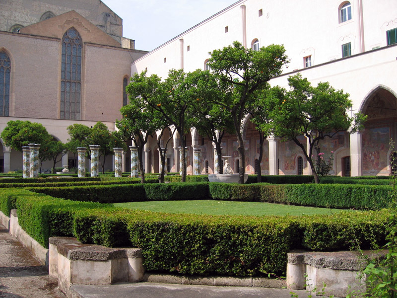 Santa Chiara Cloister, Naples