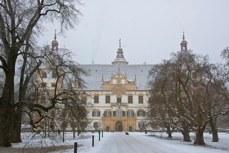 Schloss Eggenberg in Winter