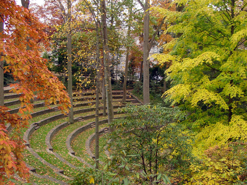 Amphitheater in Autumn