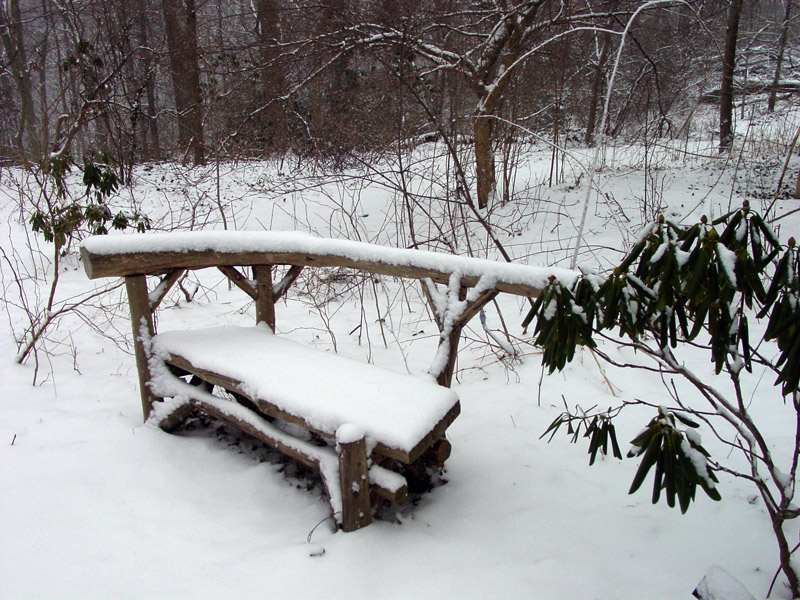 Bench in the Snow