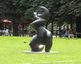Outdoor sculpture in Paris