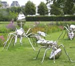 Outdoor sculpture in Paris