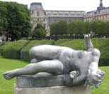 Outdoor sculpture in Paris