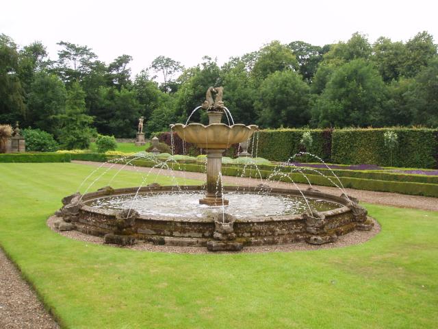 Fountain at Seaton Delaval Hall