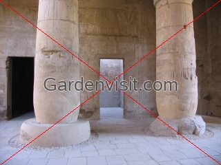 Seti I Temple, columns