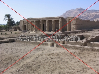General view of Seti I Temple