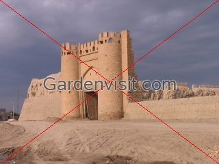 Walls and Sheikh Jalal gate Bukhara