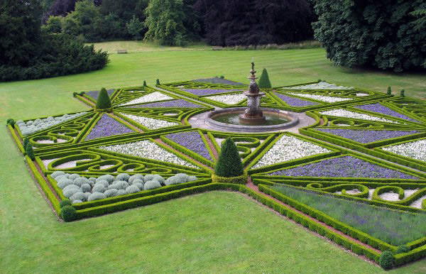 Knot Garden, Sledmere House Gardens