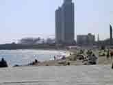 Barcelona beach, Spain