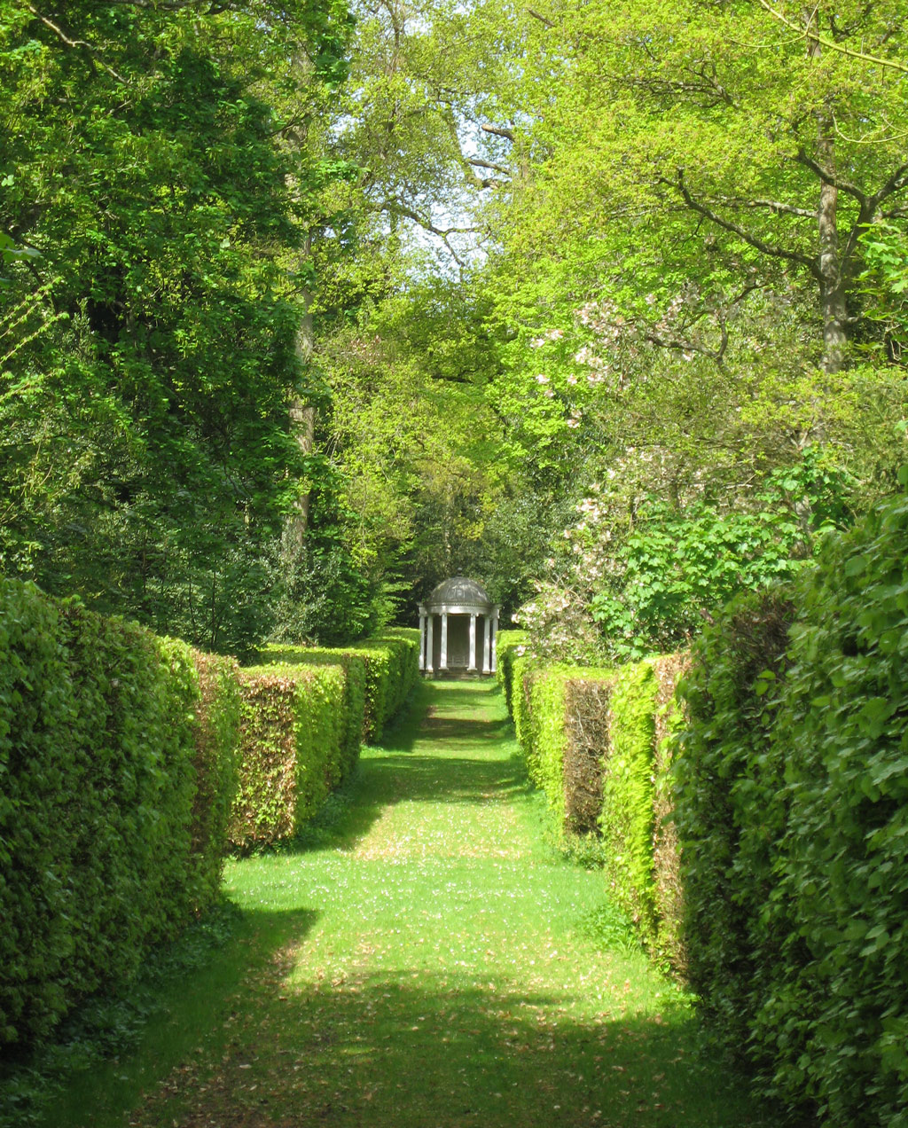 St Paul's Walden Bury, April