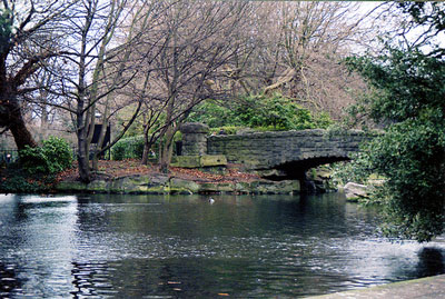 Bridge in St Stephen's Green, Dublin