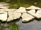 Riven stepping stones