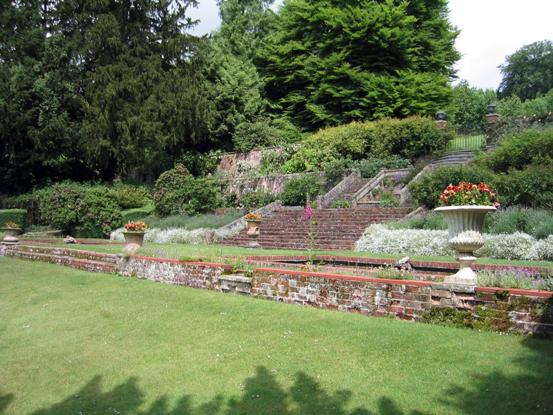 Terrace at Stonor Park