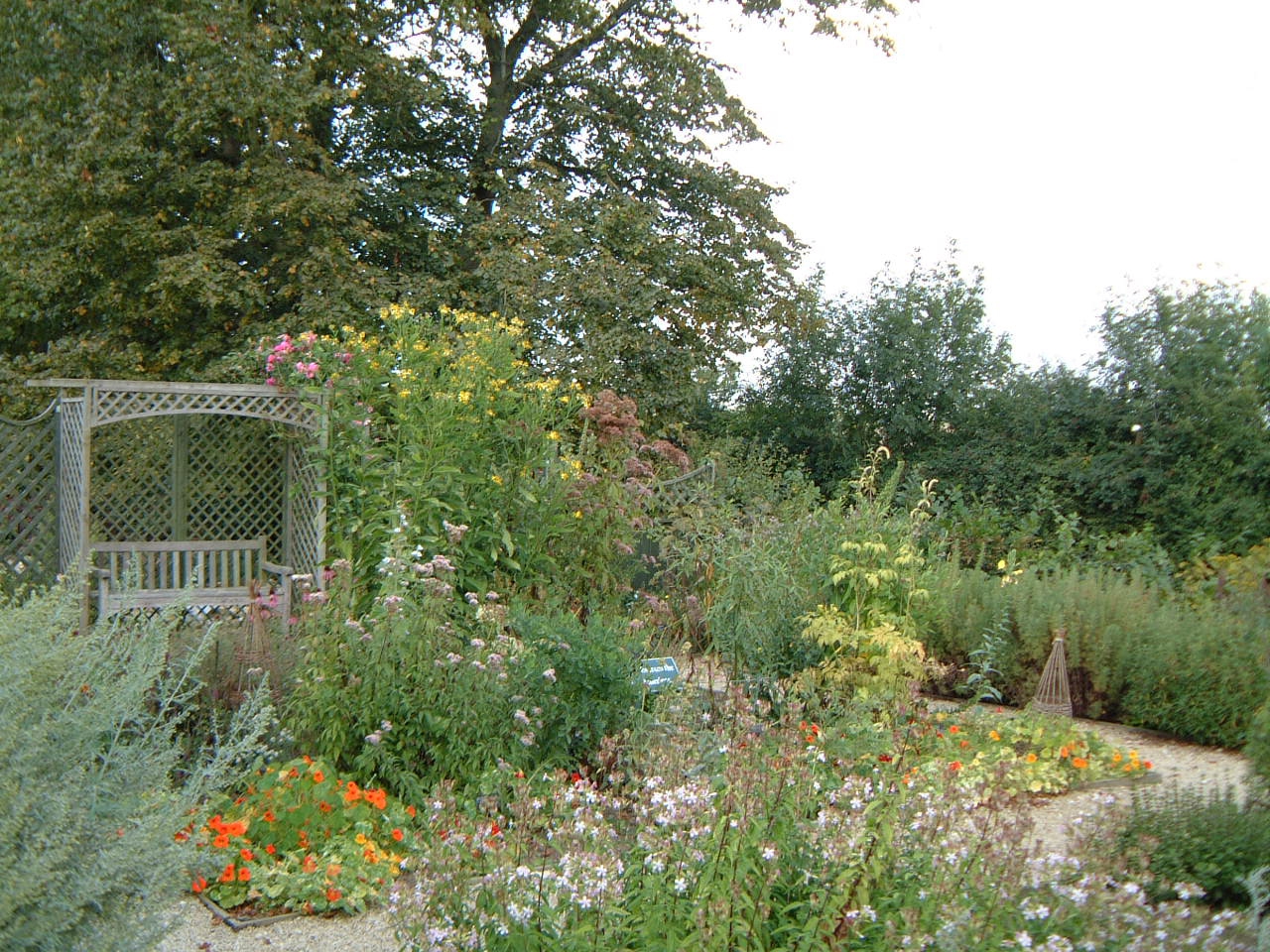 Herb Garden, Sulgrave Manor, September 2007