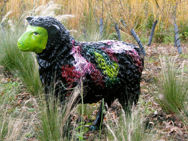 Sheep, Sussex Prairie Garden