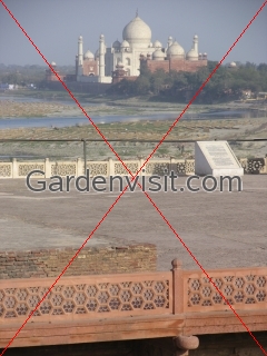 Taj Mahal River Jumna
