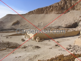 Entrance ramp to Temple Of Mentuhotpe II