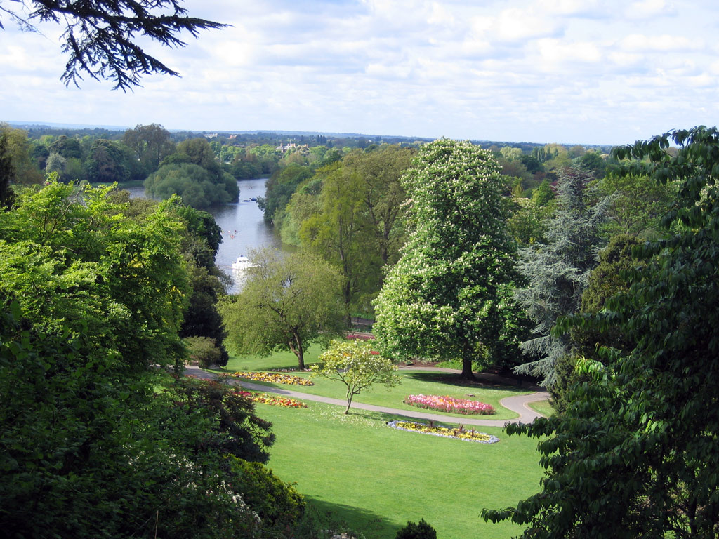 View over the Terrace Gardens, Richmond