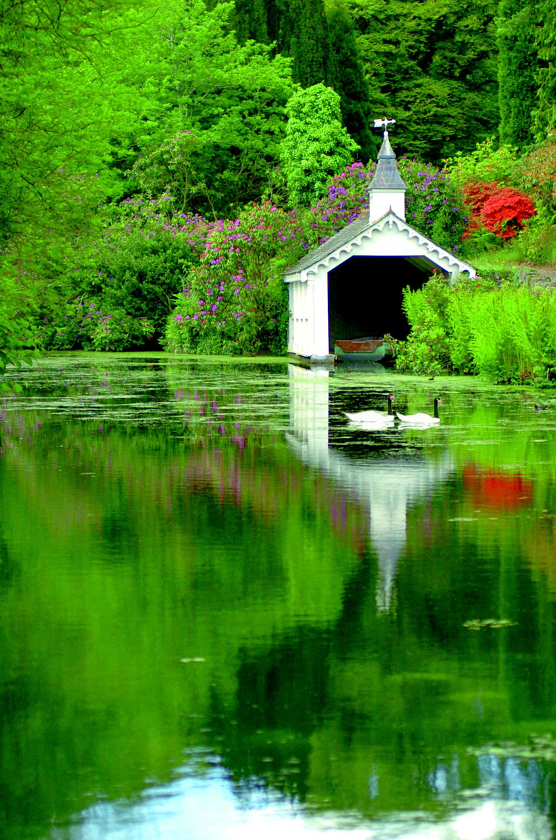 Trevarno boat house