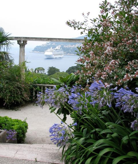 View, Villa Ephrussi de Rothschild