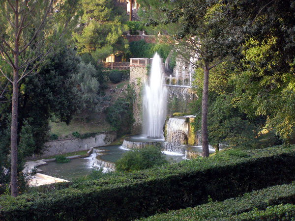 View of Fountains, Villa d'Este, Tivoli
